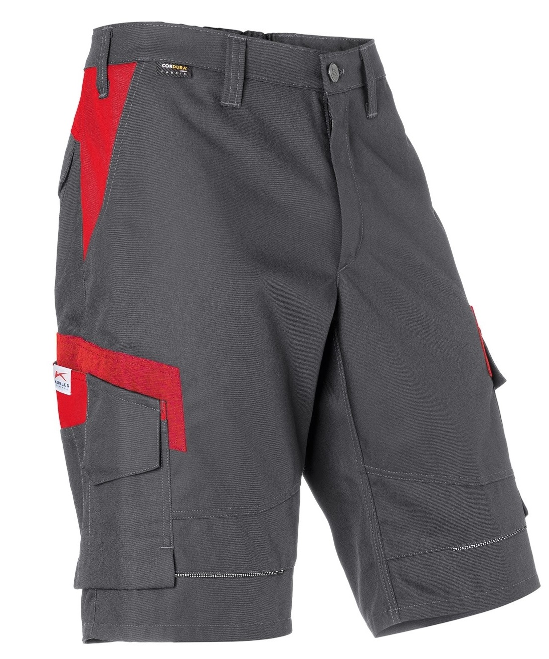 Shorts, anthrazit/mittelrot Innovatiq, 295 g/m², KÜBLER-Workwear,