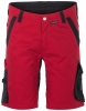 PLANAM-Workwear, Herren-Shorts, Norit, 245 g/m, rot/schwarz