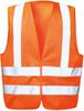 F-WICA-TEX-Polyester-Warnweste, *KARL, fluoreszierend orange