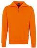 HAKRO-Worker-Shirts, Zip-Sweatshirt Premium, orange